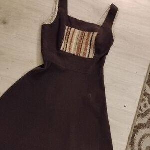 Sprouts Corduroy Bohemian Hippie Dress Size Small